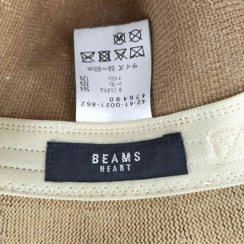ビームスハート BEAMS HEART ポリエステル サーモ メトロハット メンズ 58-60cm
