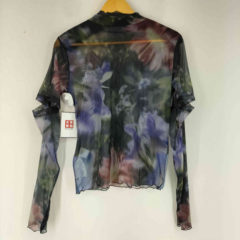 ハレ HARE 2WAY 総柄シアートップス レディース