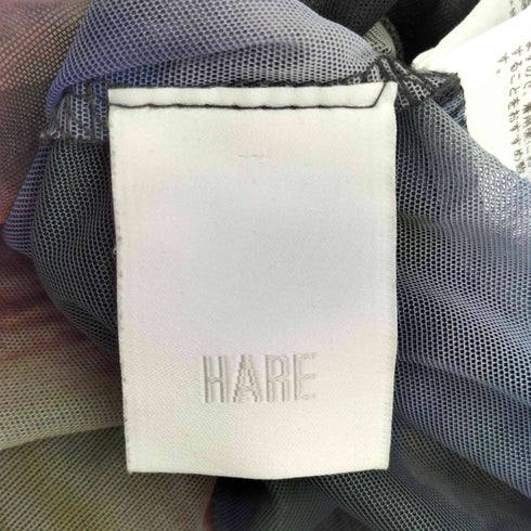 ハレ HARE 2WAY 総柄シアートップス レディース