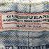 ゲスジーンズ GUESS JEANS 90S USA製 裾ジップ ケミカルウォッシュ テーパード デニム パンツ レディース 28
