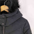 ザラ ZARA ファー フーデッド 中綿コート レディース import:M