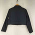 ザラ ZARA コントラストステッチ入りショートジャケット レディース import:M
