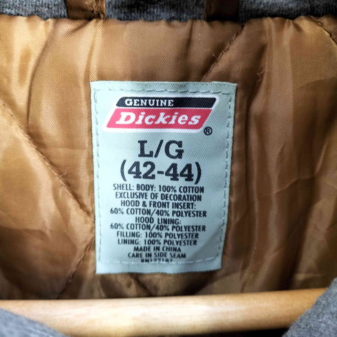 ジェニュインディッキーズ GENUINE Dickies 裏地キルティング フード付き ダックジャケット メンズ import:L