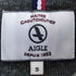 エーグル AIGLE ロゴ刺繍 ハーフ スナップセーター メンズ import:S