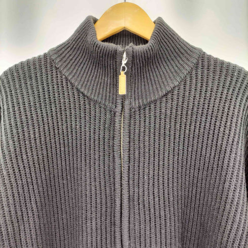 パブリュクス PUBLUX ジップアップリブニット メンズ import:S