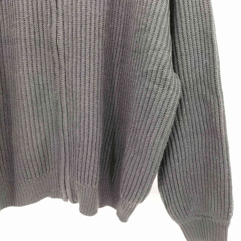 パブリュクス PUBLUX ジップアップリブニット メンズ import:S