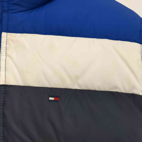 トミーヒルフィガー TOMMY HILFIGER ロゴ刺繍 リバーシブルダウンジャケット メンズ