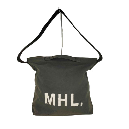 エムエイチエル MHL. キャンバス ショルダーバッグ レディース