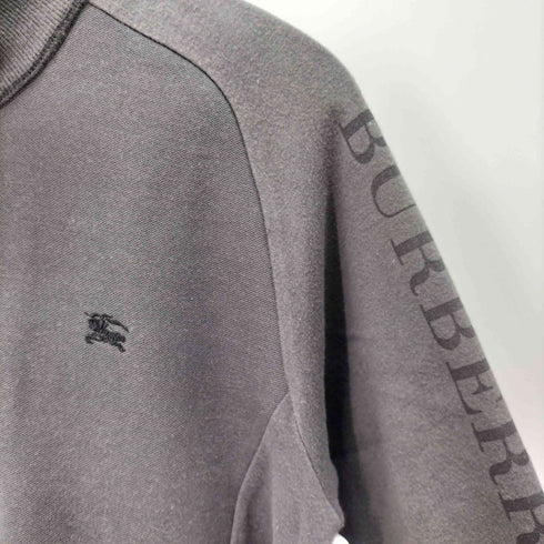 バーバリーブラックレーベル BURBERRY BLACK LABEL ジップアップ スウェットジャケット トラックジャケット メンズ JPN:2