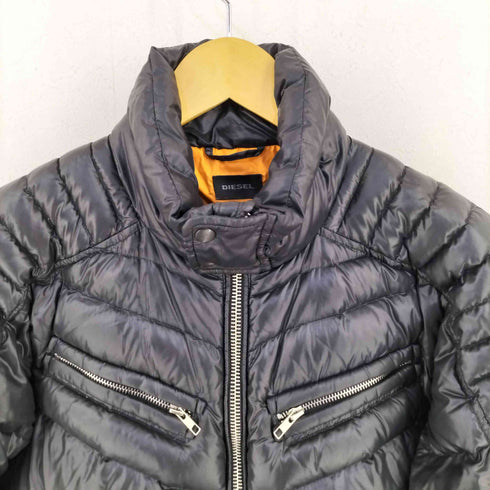 ディーゼル DIESEL ハイネック デザイン ダウンジャケット メンズ import:S