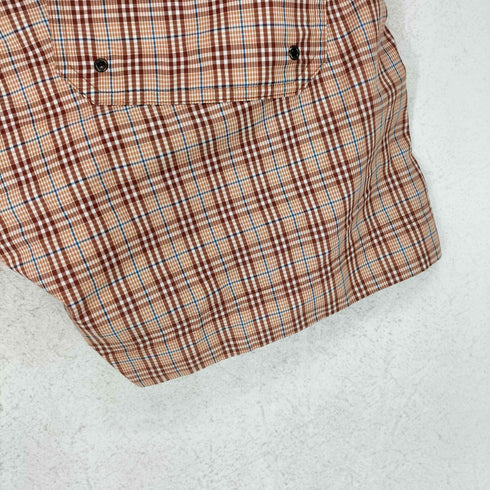 バーバリーブラックレーベル BURBERRY BLACK LABEL チェック柄 ハーフパンツ メンズ JPN:M