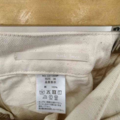リトルスージー little suzie Knee Switch Denim Marine Pants デニムパンツ レディース JPN:36