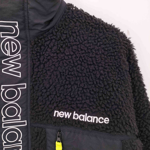 ニューバランス NEW BALANCE ロゴ刺繍 ボアフリーズジャケット メンズ import:S