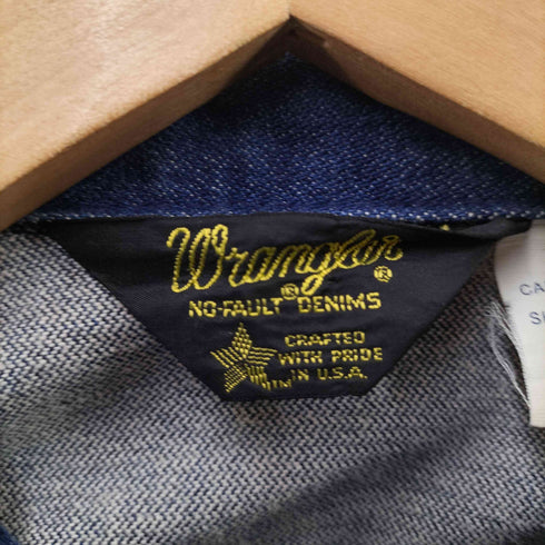 ラングラー Wrangler 80S-90S USA製 デニムジャケット レディース UK:16