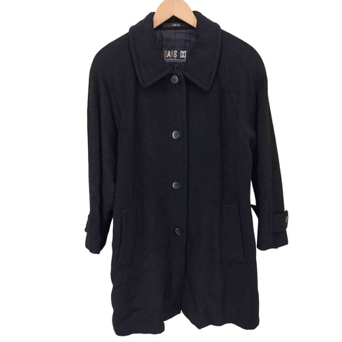 ダックスロンドン DAKS LONDON Aライン ウールステンカラーコート レディース