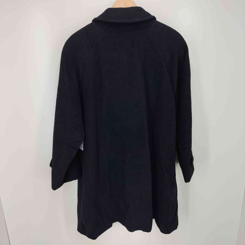 ダックスロンドン DAKS LONDON Aライン ウールステンカラーコート レディース