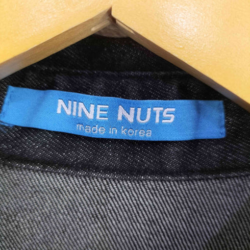 NINE NUTS フェイクレイヤード ダメージシャツ ワイドパンツ セットアップ メンズ
