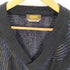 アラミス ARAMIS KIDMOHAIR キッドモヘヤ混 ウール ナイロン 混紡 ストライプ 総柄 Vネック ニット セーター メンズ import:M