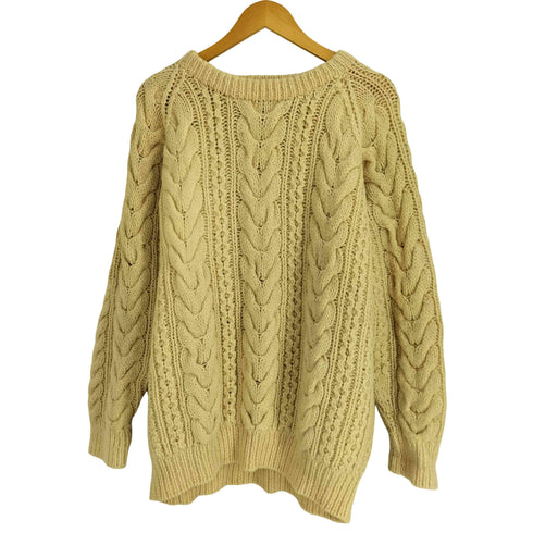 Harbor Port Club ウール ケーブルニット メンズ 3L