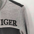 トミーヒルフィガー TOMMY HILFIGER ジップアップ スウェットシャツ エルボーパッチ メンズ import:XS