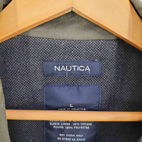 ノーティカ NAUTICA 00s ミリタリージャケット 中綿ジャケット メンズ import:L