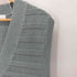 ルシェルブルー LE CIEL BLEU Eyelet Border Knit Vest ニットベスト レディース JPN:36