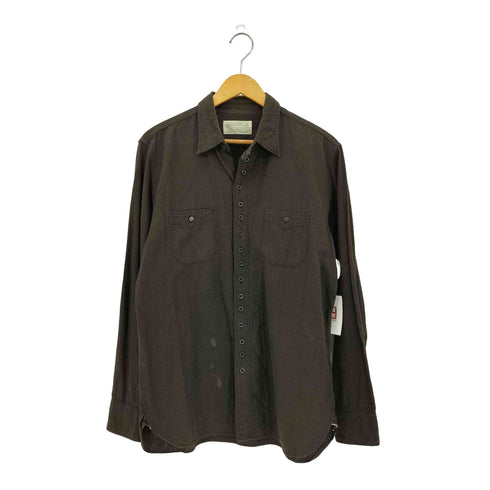 シュガーケーン SUGAR CANE 5oz ボタンダミー シャンブレーワークシャツ メンズ L