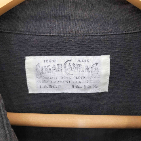 シュガーケーン SUGAR CANE 5oz ボタンダミー シャンブレーワークシャツ メンズ L