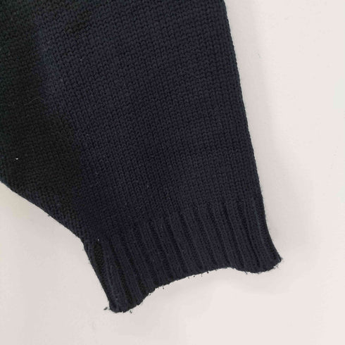 stockholm syndrome 刺繍デザインニットパーカー メンズ