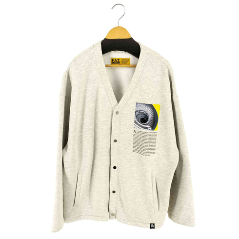 エフエーティー FAT × Patrik Wallner × Sb P.W.STORYTELLER スウェットカーディガン メンズ FAT