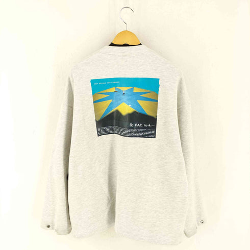 エフエーティー FAT × Patrik Wallner × Sb P.W.STORYTELLER スウェットカーディガン メンズ FAT