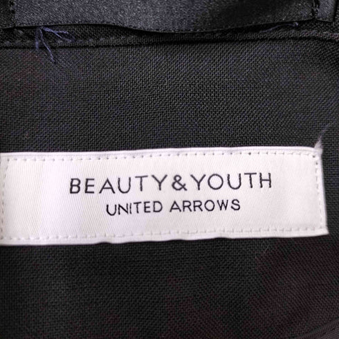ビューティーアンドユースユナイテッドアローズ BEAUTY & YOUTH UNITED ARROWS ストレッチ TW 2ボタン ジャケット ノープリーツ テーパードパンツ セットアップ メンズ L/M