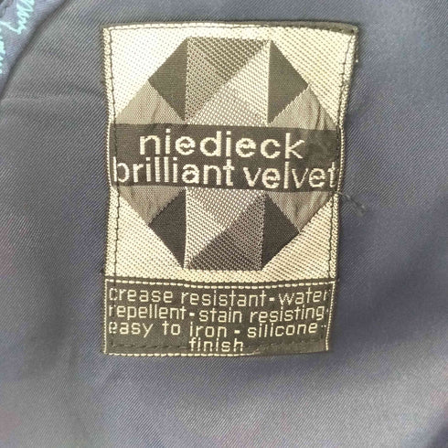 ニーディックベルベット niedieck brilliant velvet 2B ベルベット テーラードジャケット メンズ 94