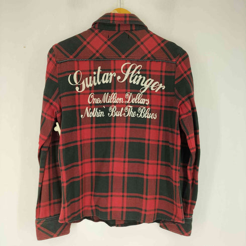 ジャックローズ JACKROSE 両面刺繍チェック L/S シャツ メンズ JPN:M