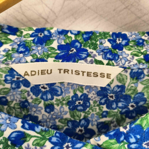 ADIEU TRISTESSE サマーガーデンプリント ブラウス レディース