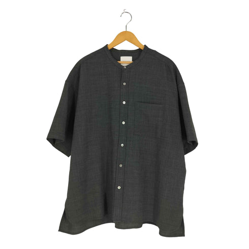 フリークスストア FREAKS STORE ビッグシルエット ノーカラーシャツ メンズ JPN:L
