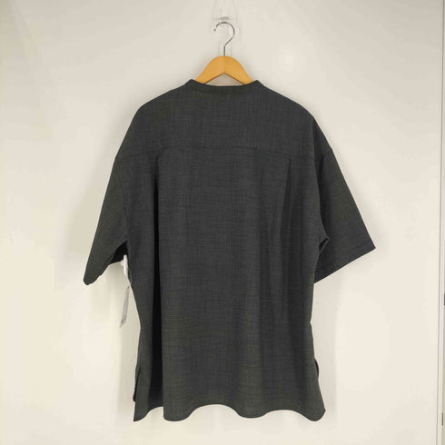 フリークスストア FREAKS STORE ビッグシルエット ノーカラーシャツ メンズ JPN:L