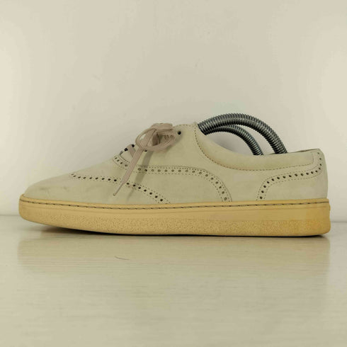 サルヴァトーレフェラガモ Salvatore Ferragamo ウィングチップ レザースニーカー レディース US:6.5