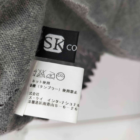 SK Collection シルクカシミヤ ボトルネック ニット レディース JPN:M
