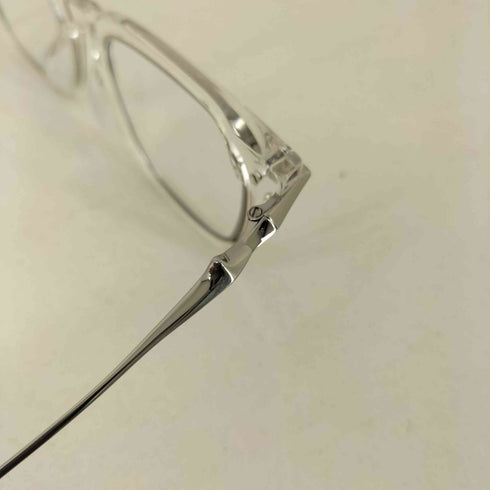 ジェントルモンスター GENTLE MONSTER EGO C1 クリアフレーム メガネ メンズ 51□21-147 GD