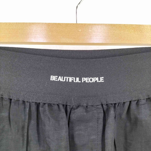 ビューティフルピープル beautiful people organic rib jersey elastic waist pants レディース JPN:34