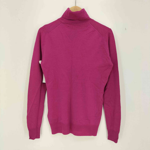 ジョンスメドレー JOHN SMEDLEY イギリス製 タートルネック ニット レディース