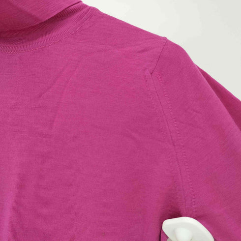ジョンスメドレー JOHN SMEDLEY イギリス製 タートルネック ニット レディース