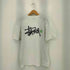 ステューシー Stussy メキシコ製 両面ロゴプリント クルーネックTシャツ メンズ import:L