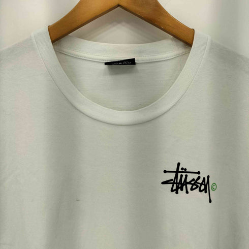 ステューシー Stussy メキシコ製 両面ロゴプリント クルーネックTシャツ メンズ import:L