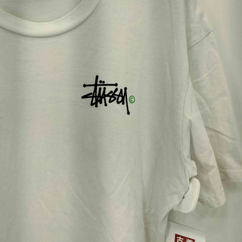 ステューシー Stussy メキシコ製 両面ロゴプリント クルーネックTシャツ メンズ import:L