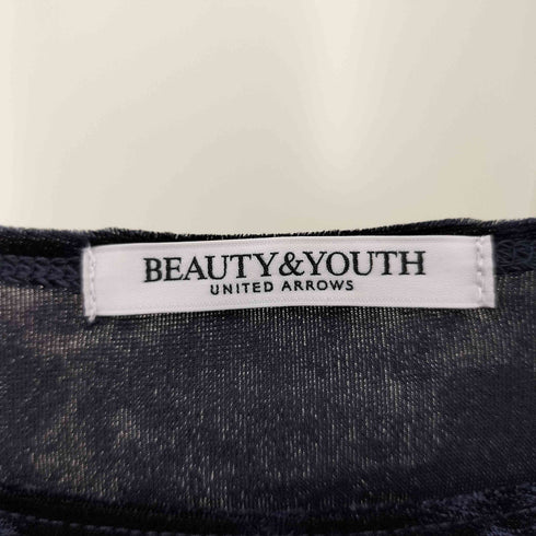 ビューティーアンドユースユナイテッドアローズ BEAUTY & YOUTH UNITED ARROWS ベロアロングスリーブTシャツ レディース FREE