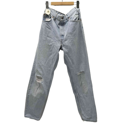 リーバイス Levis 90S 92年製 USA製 ボタン裏530 刻印 オレンジタブ 550 アイスウォッシュ ストレート ダメージ デニム パンツ メンズ W33 L36
