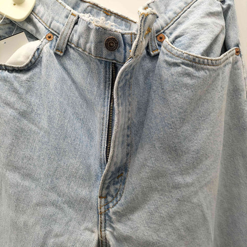リーバイス Levis 90S 92年製 USA製 ボタン裏530 刻印 オレンジタブ 550 アイスウォッシュ ストレート ダメージ デニム パンツ メンズ W33 L36