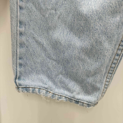 リーバイス Levis 90S 92年製 USA製 ボタン裏530 刻印 オレンジタブ 550 アイスウォッシュ ストレート ダメージ デニム パンツ メンズ W33 L36